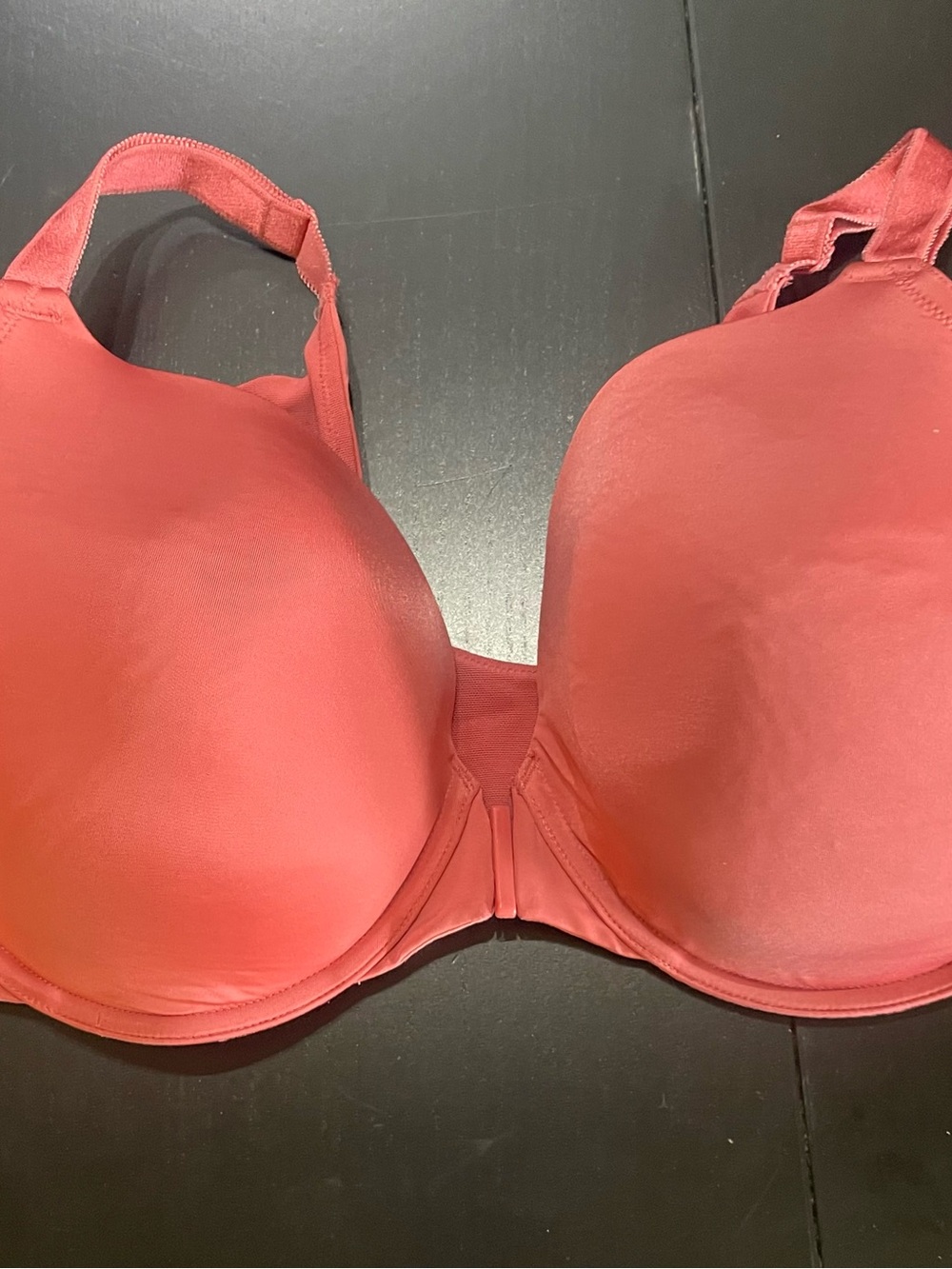42DD Torrid Curve Lined Seamless Full Coverage Underwire T-Shirt Bra coral